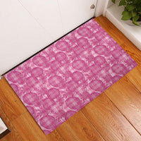 Alaka Hawaii Breadfruit Palaka Motifs Rubber Doormat LT14 - Polynesian Pride