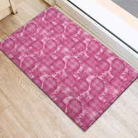Alaka Hawaii Breadfruit Palaka Motifs Rubber Doormat LT14 - Polynesian Pride