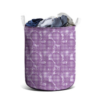 Poni Hawaii Breadfruit Palaka Motifs Laundry Basket LT14 - Polynesian Pride