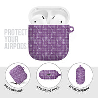Poni Hawaii Breadfruit Palaka Motifs AirPods Case LT14 - Polynesian Pride