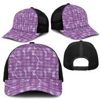 Poni Hawaii Breadfruit Palaka Motifs Baseball Net Cap LT14 - Polynesian Pride