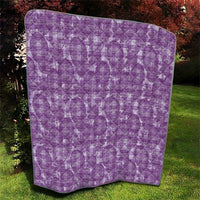 Poni Hawaii Breadfruit Palaka Motifs Quilt LT14 - Polynesian Pride
