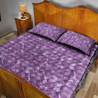 Poni Hawaii Breadfruit Palaka Motifs Quilt Bed Set LT14 - Polynesian Pride