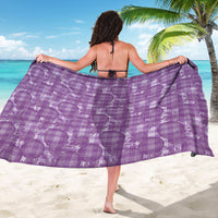 Poni Hawaii Breadfruit Palaka Motifs Sarong LT14 - Polynesian Pride
