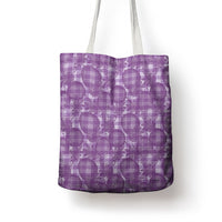 Poni Hawaii Breadfruit Palaka Motifs Tote Bag LT14 - Polynesian Pride