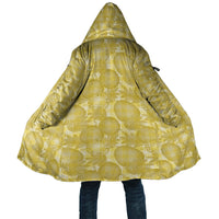 Melemele Hawaii Breadfruit Palaka Motifs Cloak LT14 Unisex Yellow - Polynesian Pride