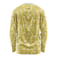 Melemele Hawaii Breadfruit Palaka Motifs Long Sleeve Shirt LT14 - Polynesian Pride