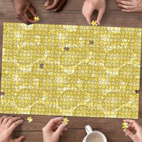 Melemele Hawaii Breadfruit Palaka Motifs Puzzle LT14 - Polynesian Pride
