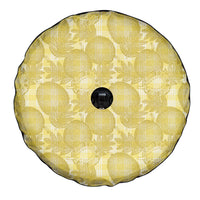 Melemele Hawaii Breadfruit Palaka Motifs Spare Tire Cover LT14 - Polynesian Pride