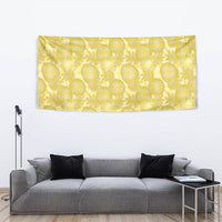 Melemele Hawaii Breadfruit Palaka Motifs Tapestry LT14 - Polynesian Pride
