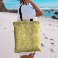 Melemele Hawaii Breadfruit Palaka Motifs Tote Bag LT14 - Polynesian Pride