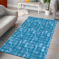 Polu Hawaii Breadfruit Palaka Motifs Area Rug LT14 - Polynesian Pride