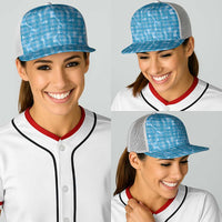 Polu Hawaii Breadfruit Palaka Motifs Baseball Net Cap LT14 - Polynesian Pride