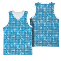 Polu Hawaii Breadfruit Palaka Motifs Basketball Jersey LT14 - Polynesian Pride