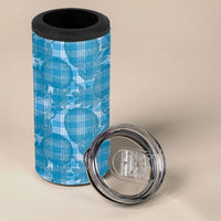 Polu Hawaii Breadfruit Palaka Motifs 4 in 1 Can Cooler Tumbler LT14 - Polynesian Pride