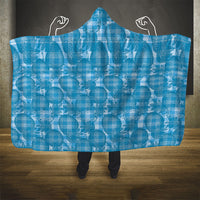 Polu Hawaii Breadfruit Palaka Motifs Hooded Blanket LT14 - Polynesian Pride
