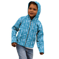 Polu Hawaii Breadfruit Palaka Motifs Kid Hoodie LT14 - Polynesian Pride