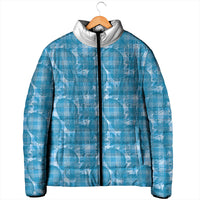 Polu Hawaii Breadfruit Palaka Motifs Padded Jacket LT14 - Polynesian Pride