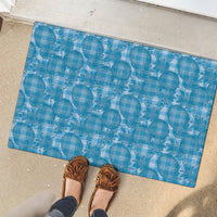 Polu Hawaii Breadfruit Palaka Motifs Rubber Doormat LT14 - Polynesian Pride