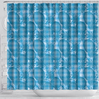 Polu Hawaii Breadfruit Palaka Motifs Shower Curtain LT14 - Polynesian Pride