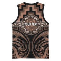 Aotearoa Kati Mamoe Personalised Basketball Jersey Maori Iwi Poutama Puhoro Tattoo LT14 - Polynesian Pride