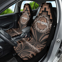 Aotearoa Kati Mamoe Car Seat Cover Maori Iwi Poutama Puhoro Tattoo LT14 - Polynesian Pride