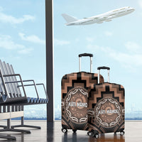 Aotearoa Kati Mamoe Luggage Cover Maori Iwi Poutama Puhoro Tattoo LT14 - Polynesian Pride