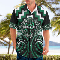 Aotearoa Whakatohea Personalised Hawaiian Shirt Maori Iwi Poutama Puhoro Tattoo LT14 - Polynesian Pride