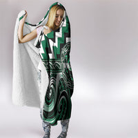 Aotearoa Whakatohea Hooded Blanket Maori Iwi Poutama Puhoro Tattoo LT14 - Polynesian Pride