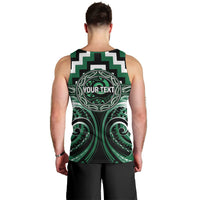 Aotearoa Whakatohea Personalised Men Tank Top Maori Iwi Poutama Puhoro Tattoo LT14 - Polynesian Pride