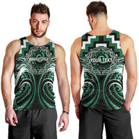 Aotearoa Whakatohea Personalised Men Tank Top Maori Iwi Poutama Puhoro Tattoo LT14 - Polynesian Pride