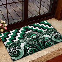Aotearoa Whakatohea Rubber Doormat Maori Iwi Poutama Puhoro Tattoo LT14 - Polynesian Pride