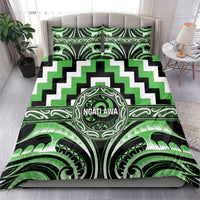 Aotearoa Ngati Awa Bedding Set Maori Iwi Poutama Puhoro Tattoo LT14 - Polynesian Pride