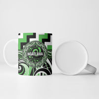Aotearoa Ngati Awa Personalised Ceramic Mug Maori Iwi Poutama Puhoro Tattoo LT14 - Polynesian Pride