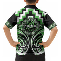 Aotearoa Ngati Awa Personalised Kid Hawaiian Shirt Maori Iwi Poutama Puhoro Tattoo LT14 - Polynesian Pride
