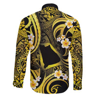 Tokelau Atafu Atoll Family Matching Puletasi and Hawaiian Shirt Polynesian Tattoo Plumeria With Map