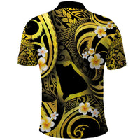 Tokelau Atafu Atoll Polo Shirt Polynesian Tattoo Plumeria With Map
