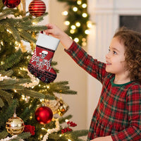 Personalized Hawaii Skull Christmas Stocking Mele Kalikimaka Hawaiian Kakau - Polynesian Pride