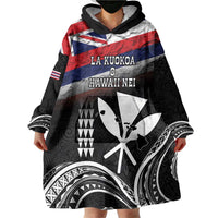 Hawaii Independence Day Wearable Blanket Hoodie La Kuokoa - Happy 28th November