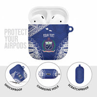 Toa Samoa Rugby Custom AirPods Case Go Champions Pacific Samoan Pattern - Polynesian Pride