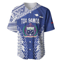 Toa Samoa Rugby Custom Baseball Jersey Go Champions Pacific Samoan Pattern - Polynesian Pride