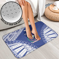 Toa Samoa Rugby Custom Bathroom Set Go Champions Pacific Samoan Pattern - Polynesian Pride