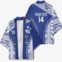 Toa Samoa Rugby Custom Kimono Go Champions Pacific Samoan Pattern - Polynesian Pride