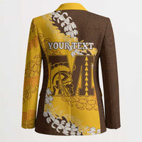 Personalized Mililani Hawaii High School Blazer Puakenikeni Lei Hawaiian Pattern LT14 - Polynesian Pride