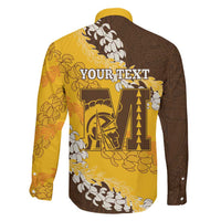 Personalized Mililani Hawaii High School Family Matching Puletasi and Hawaiian Shirt Puakenikeni Lei Hawaiian Pattern LT14 - Polynesian Pride