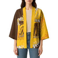 Personalized Mililani Hawaii High School Kimono Puakenikeni Lei Hawaiian Pattern LT14 - Polynesian Pride