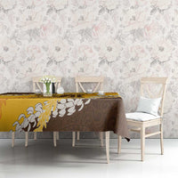 Personalized Mililani Hawaii High School Tablecloth Puakenikeni Lei Hawaiian Pattern LT14 - Polynesian Pride