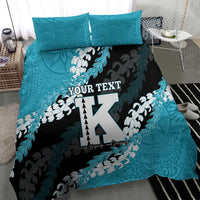 Personalized Kapolei Hawaii High School Bedding Set Puakenikeni Lei Hawaiian Pattern - Polynesian Pride