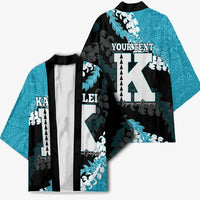 Personalized Kapolei Hawaii High School Kimono Puakenikeni Lei Hawaiian Pattern LT14 - Polynesian Pride