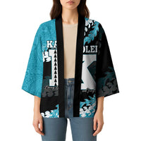 Personalized Kapolei Hawaii High School Kimono Puakenikeni Lei Hawaiian Pattern LT14 - Polynesian Pride